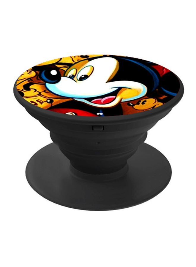 BP Mickey Mouse Printed Pop Socket Phone Holder White/Red/Black - Image 1
