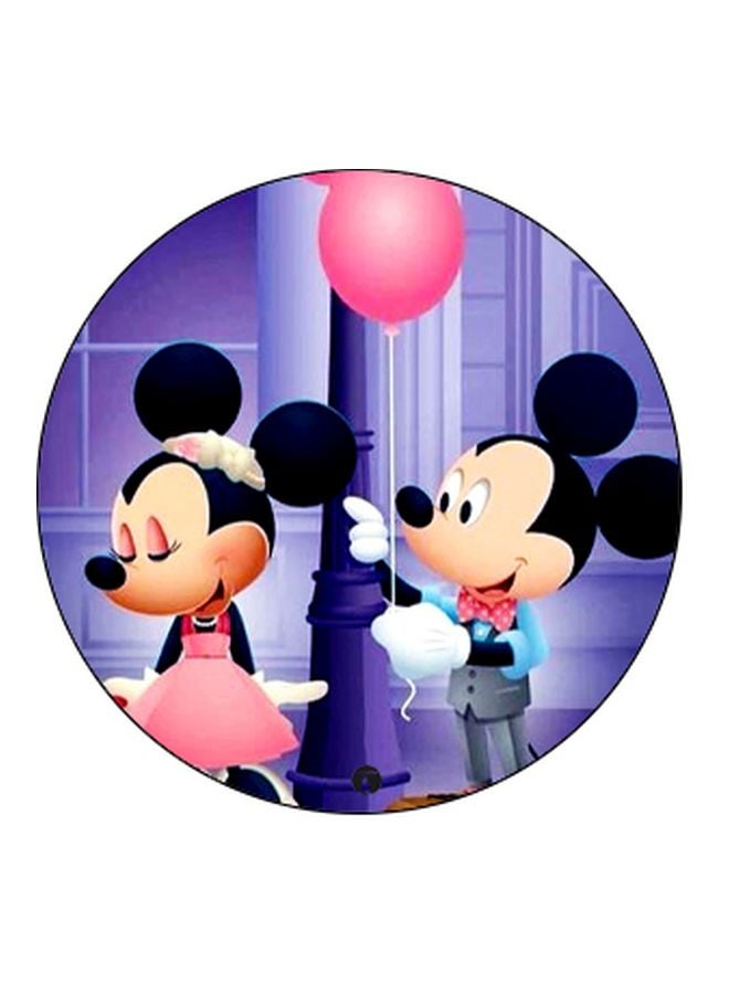 BP Mickey And Minnie Printed Pop Socket Phone Holder Purple/Pink/Black - Image 2