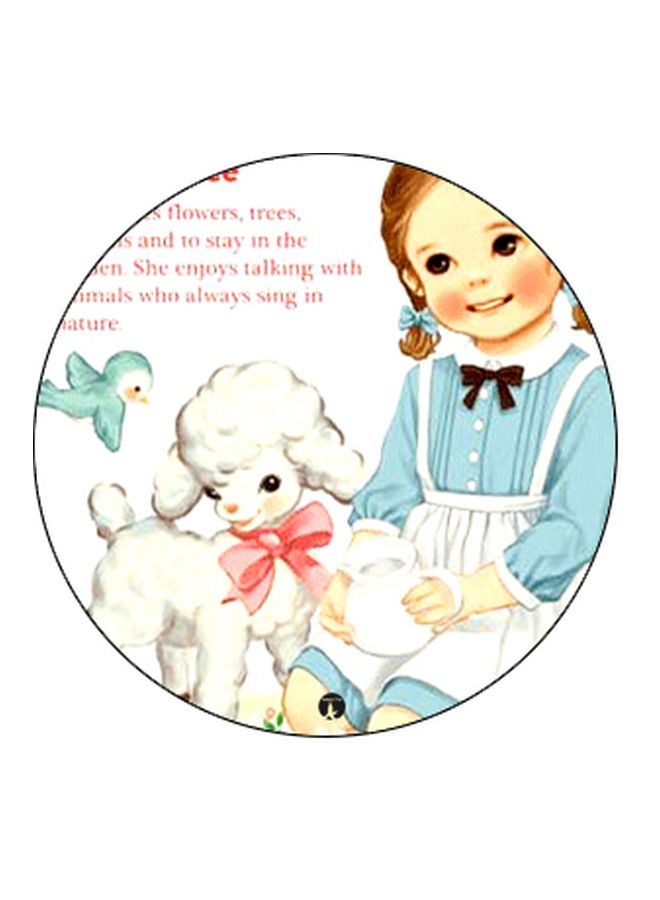 BP Cartoon With Sheep Printed Pop Socket Phone Holder White/Blue/Black - Image 2