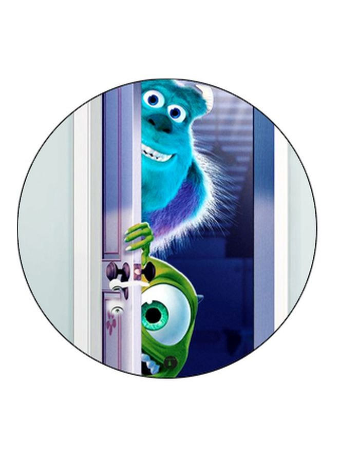 BP Cartoon Printed Pop Socket Phone Holder Blue/Green/Black - Image 2