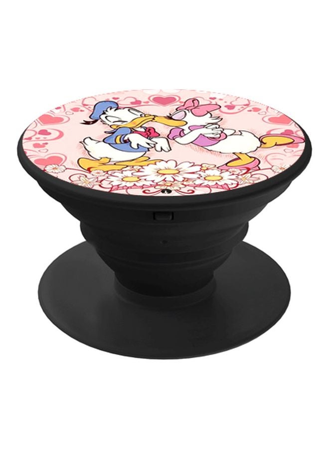 بي بي حامل هاتف بوب سوكيت بطبعة دونالد داك وردي/أزرق/أصفر - Image 1