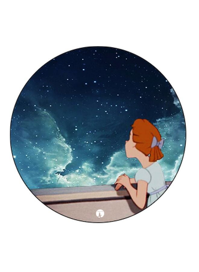 BP Cartoon Printed Pop Socket Phone Holder Blue/Grey/Beige - Image 2