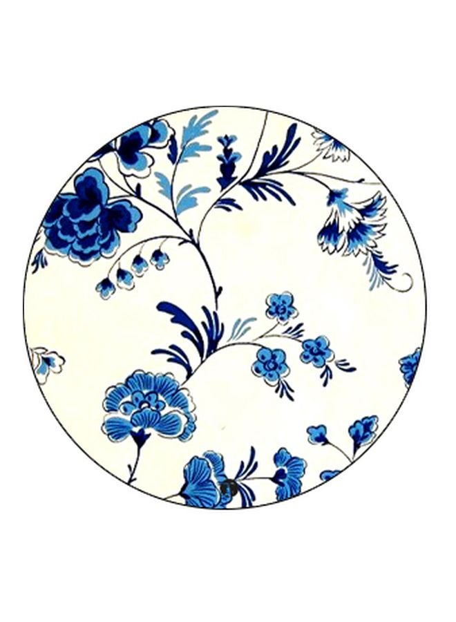 بي بي حامل هاتف بوب سوكيت بطبعة أزهار أزرق/ أبيض/أحمر - Image 2