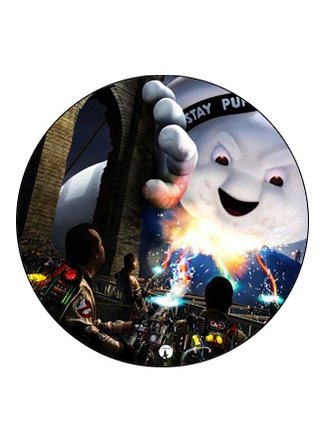 BP Cartoon Printed Pop Socket Phone Holder White/Blue/Black - Image 2