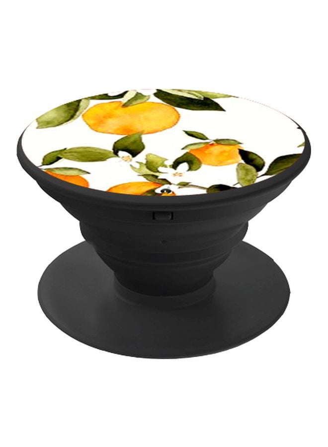 BP Fruit Printed Pop Socket Phone Holder White/Green/Orange - Image 1