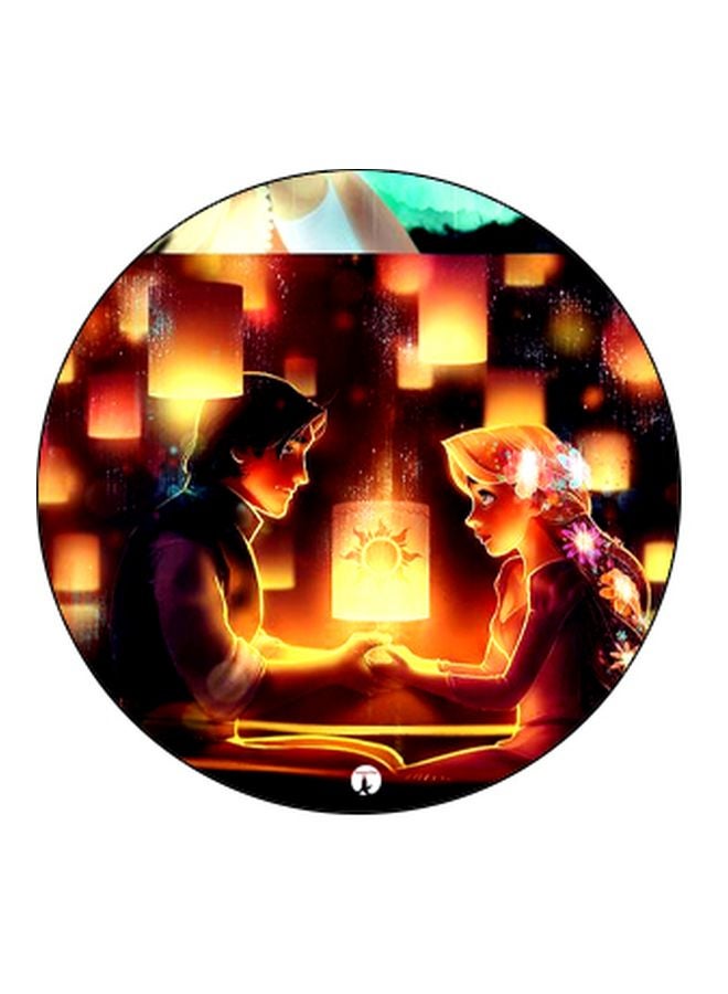 BP Disney Enchanted Printed Pop Socket Phone Holder Yellow/Brown/Black - Image 2