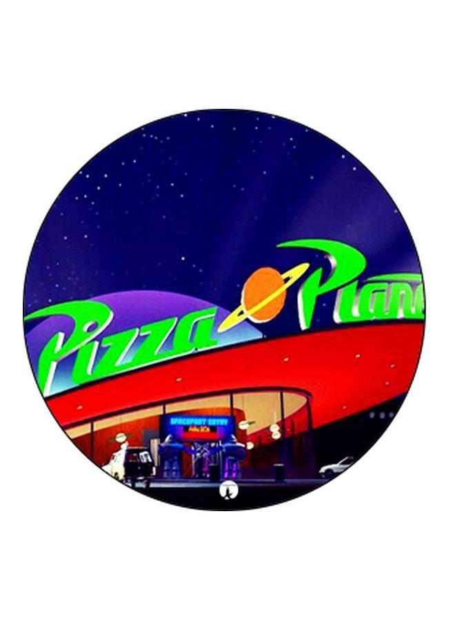 BP Pizza Planet Printed Pop Socket Phone Holder Black/Blue/Green - Image 2