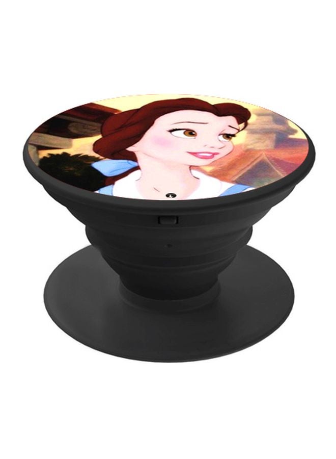 بي بي حامل هاتف بوب سوكيت بطبعة باربي أسود/بيج/بني - Image 1