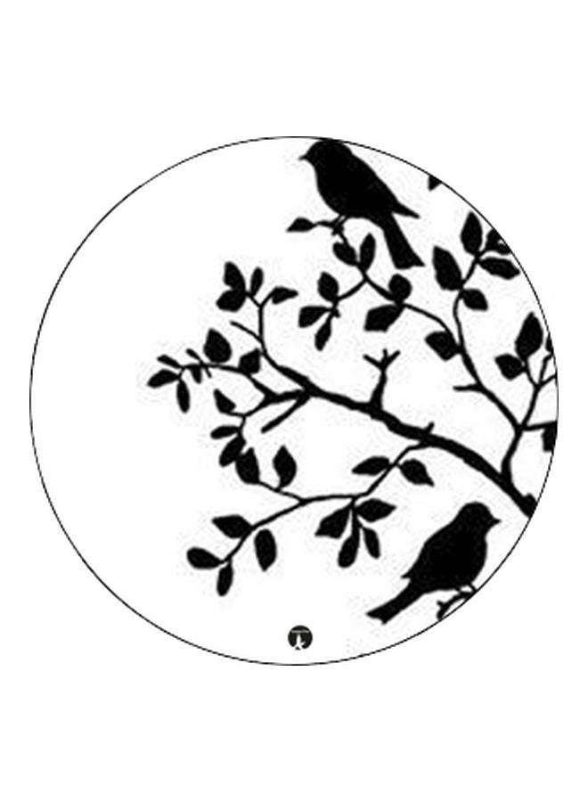BP Bird Printed Pop Socket Phone Holder Black/White - Image 2