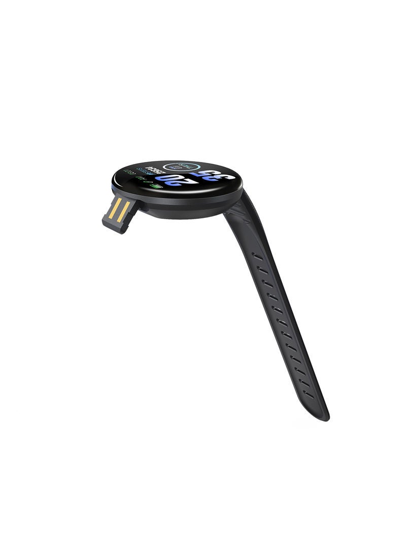 Generic - D18 Smart Watch Black - Image 1