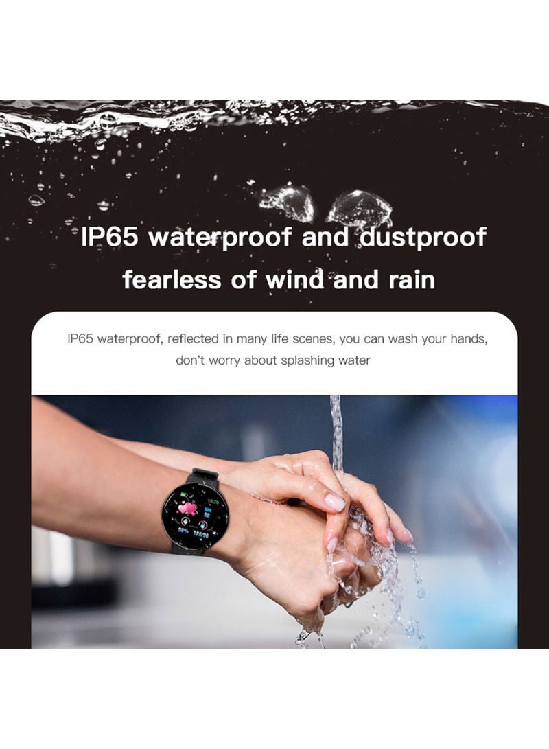 Generic - D18 Smart Watch Black - Image 1