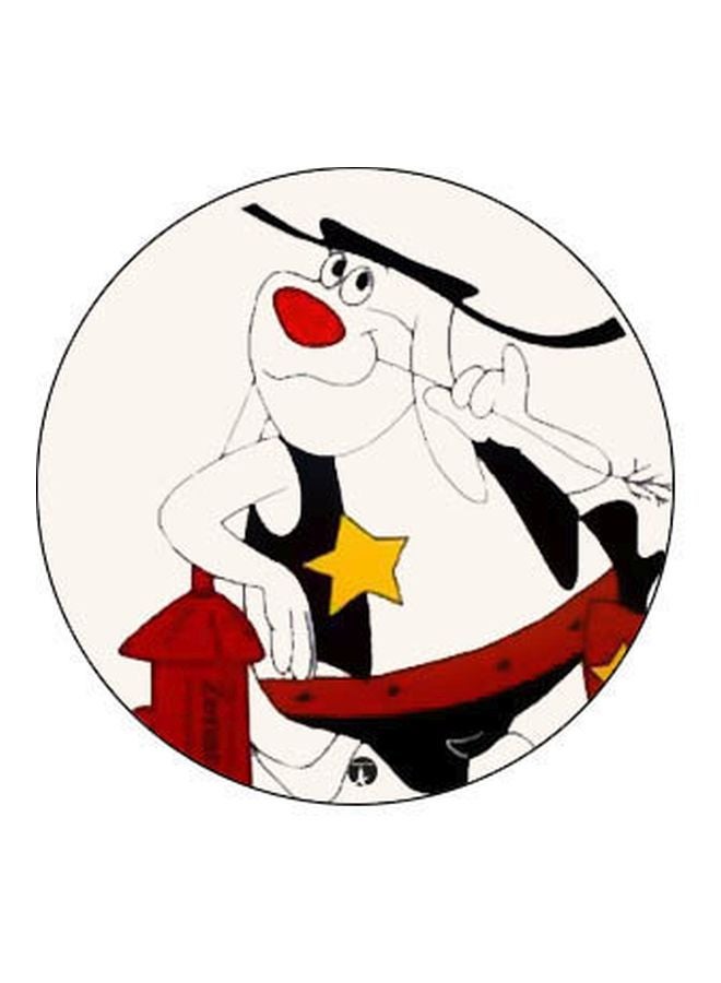 BP Printed Pop Socket Phone Holder White/Black/Red - Image 2