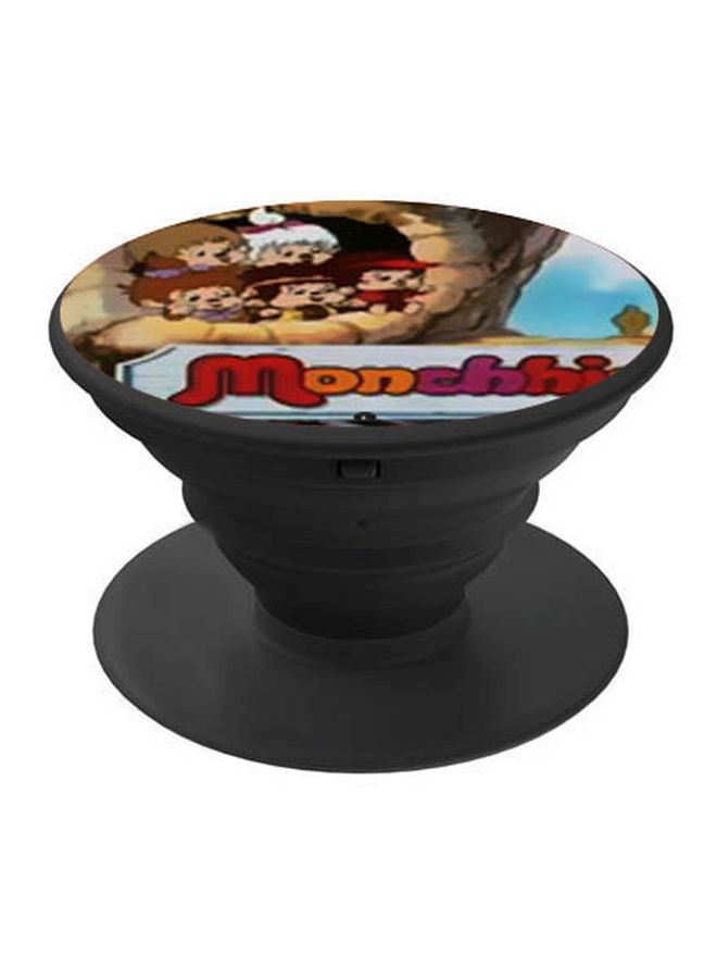 بي بي حامل هاتف منبثق مزين بطبعة متعدد الألوان - Image 1