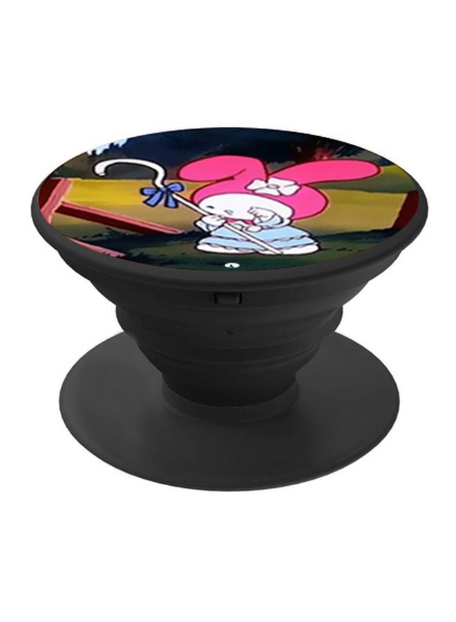BP Printed Pop Socket Phone Holder Pink/Green/White - Image 1