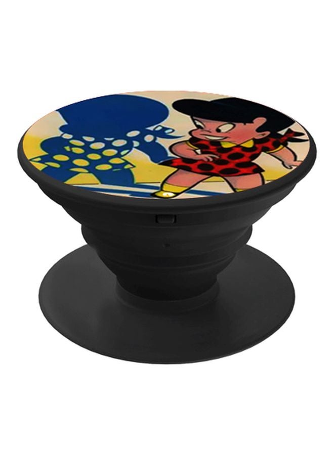 بي بي حامل هاتف منبثق مزين بطبعة متعدد الألوان - Image 1