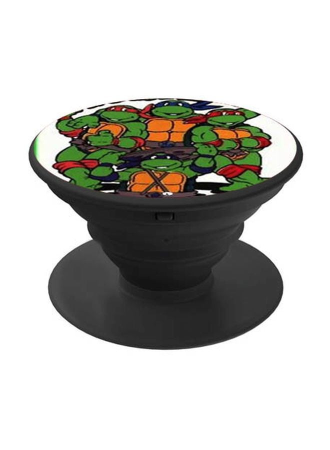 BP Teenage Mutant Ninja Turtles Printed Pop Socket Phone Holder White/Green/Orange