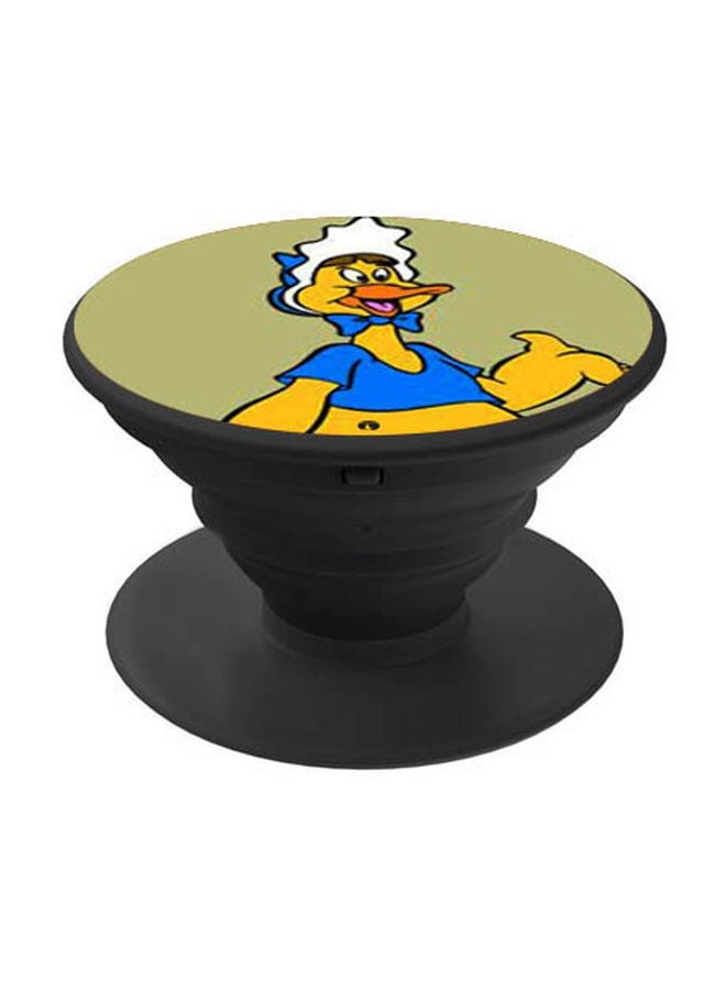 BP Cartoon Printed Pop Socket Phone Holder Blue/Green/Yellow