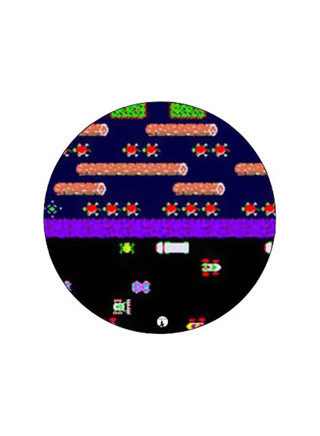 BP Game Printed Pop Socket Phone Holder Black/Brown/Purple - Image 2