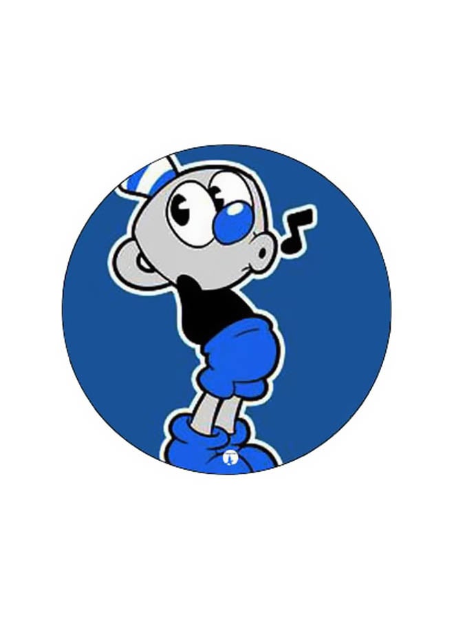 BP Cartoon Printed Pop Socket Phone Holder Black/Blue/White - Image 2