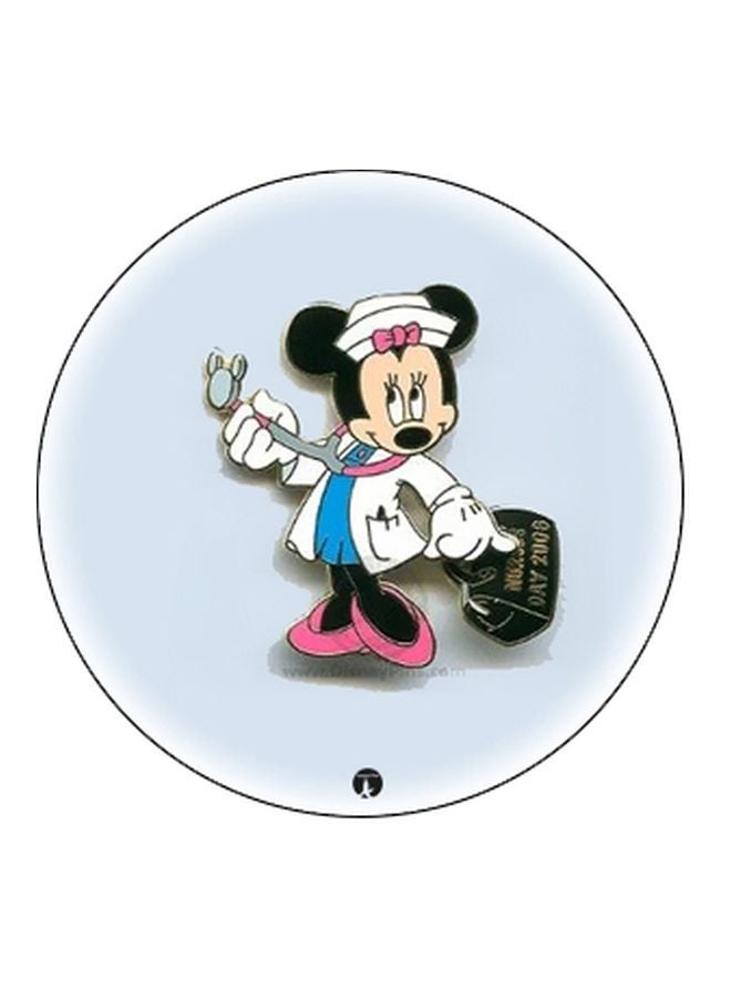 BP Minnie Mouse Printed Pop Socket Phone Holder Light Blue/White/Pink - Image 2