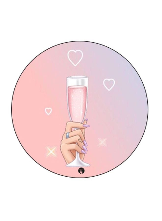BP Drink Printed Pop Socket Phone Holder Pink/Purple - Image 2