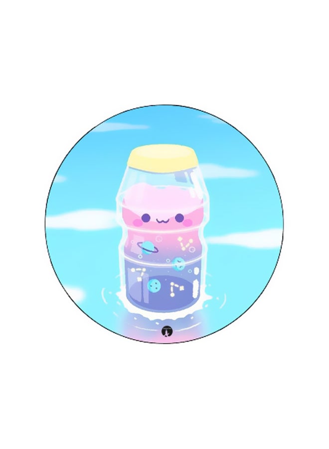 BP Cartoon Printed Pop Socket Phone Holder Blue/Pink/Yellow - Image 2