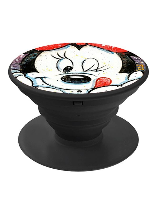 بي بي حامل هاتف بوب سوكيت بطبعة ميني ماوس أبيض/أحمر/أسود - Image 1