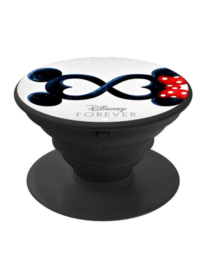 BP Mickey And Minnie Mouse Printed Pop Socket Phone Holder White/Black/Red - Image 1