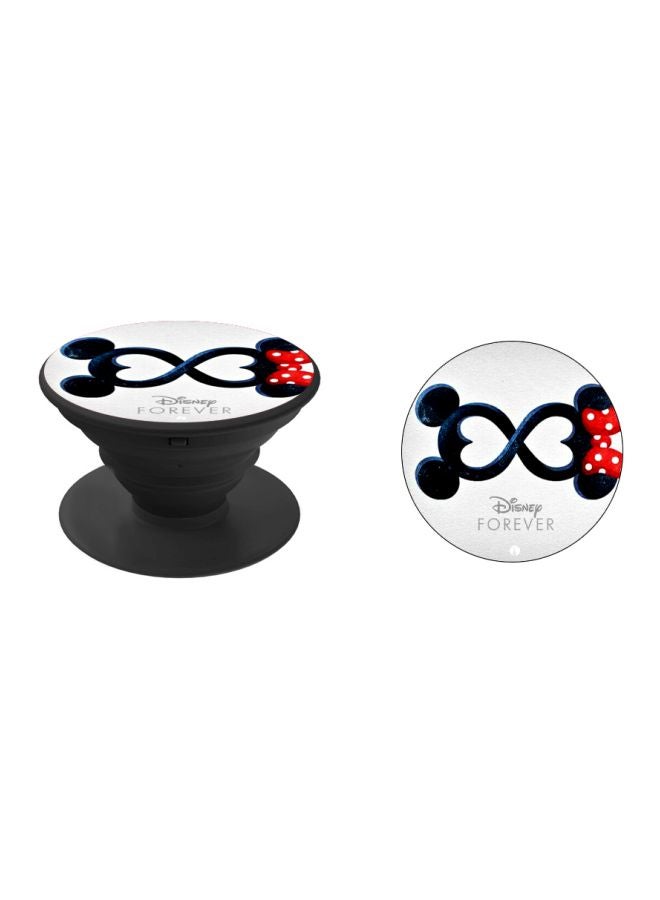 BP Mickey And Minnie Mouse Printed Pop Socket Phone Holder White/Black/Red - Image 2