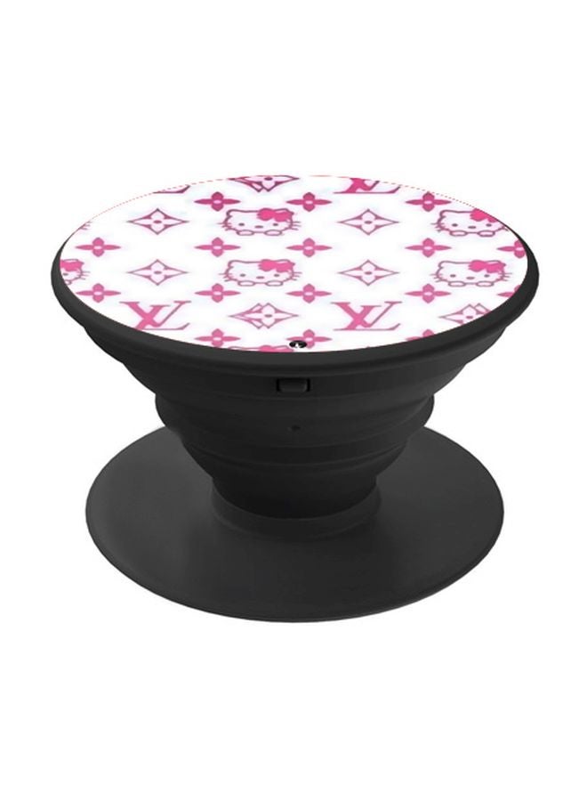 BP Hello Kitty Printed Pop Socket Phone Holder White/Pink/Black - Image 1