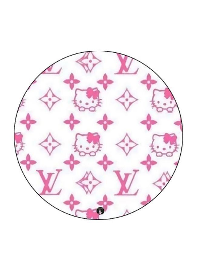 BP Hello Kitty Printed Pop Socket Phone Holder White/Pink/Black - Image 2