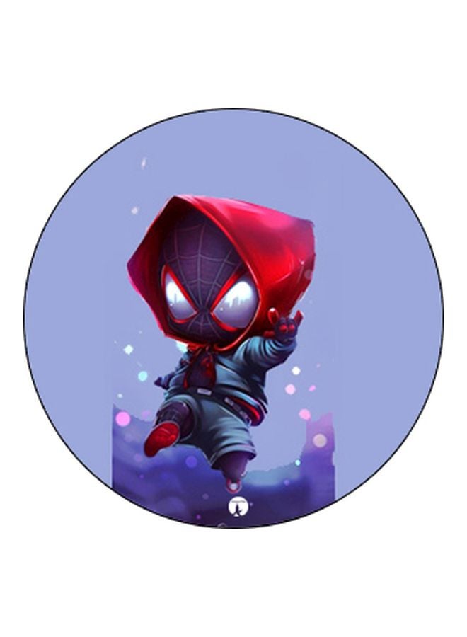 بي بي حامل هاتف بوب سوكيت بطبعة شخصية ديدبول أرجواني/ أحمر/ أسود - Image 2