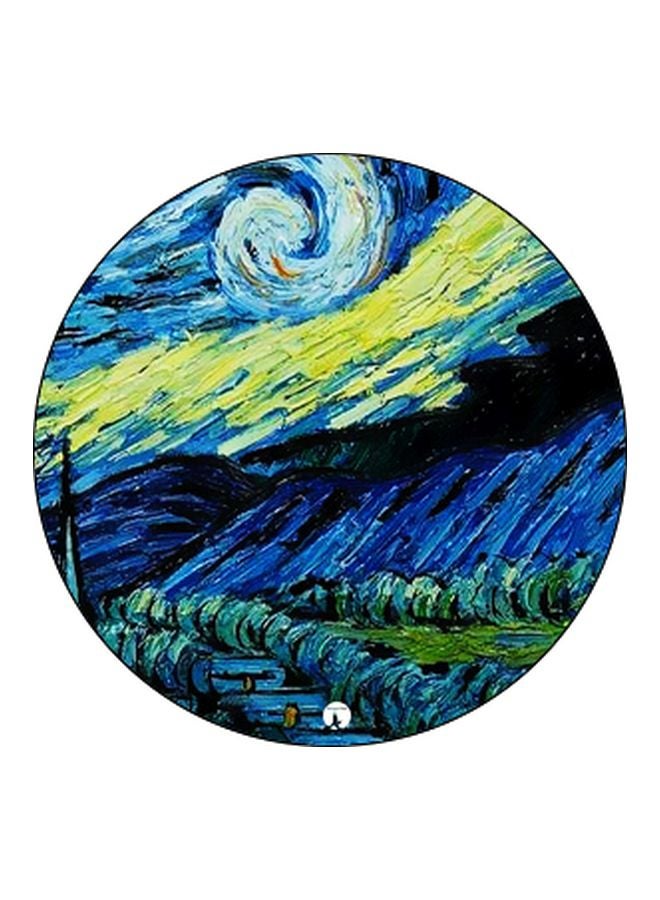 BP Printed Pop Socket Phone Holder Blue/Yellow/Black - Image 2