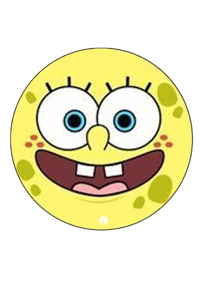 BP SpongeBob Printed Pop Socket Phone Holder Yellow/White/Black - Image 2