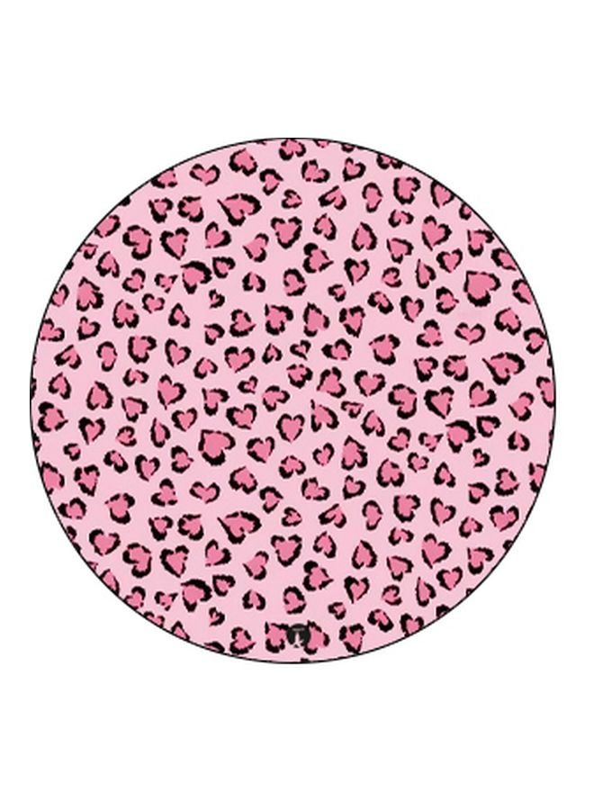 BP Hearts Printed Pop Socket Phone Holder Pink/Black  - Image 2