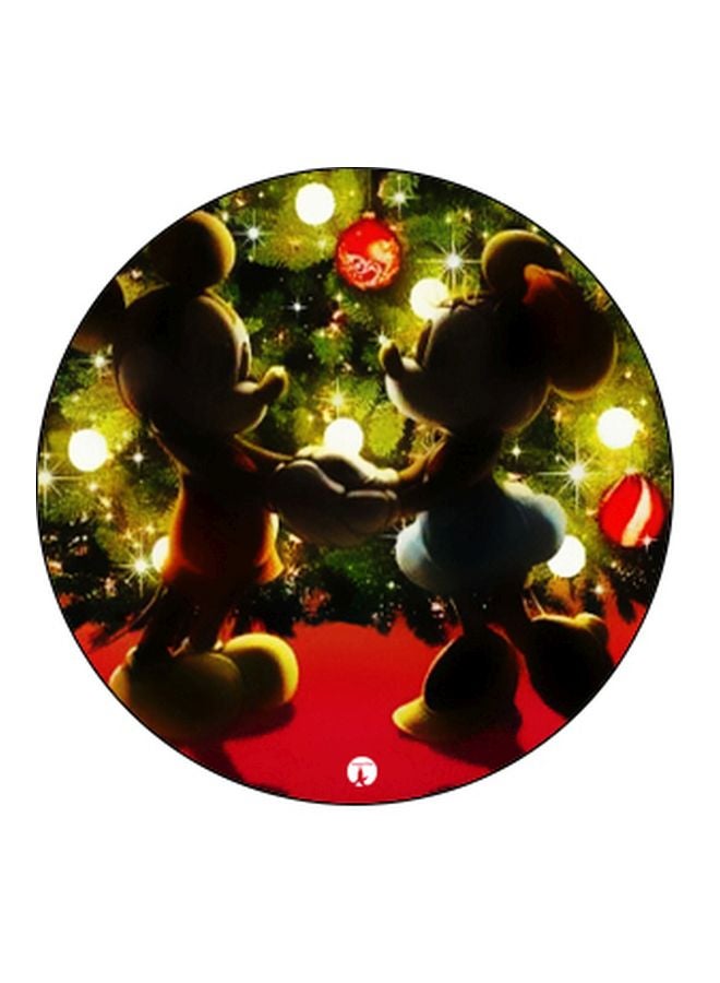 BP Mickey And Minnie Mouse Printed Pop Socket Phone Holder Red/Green/Black - Image 2