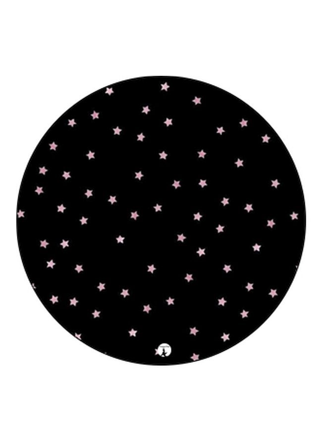 BP Stars Printed Pop Socket Phone Holder Black/Pink - Image 2