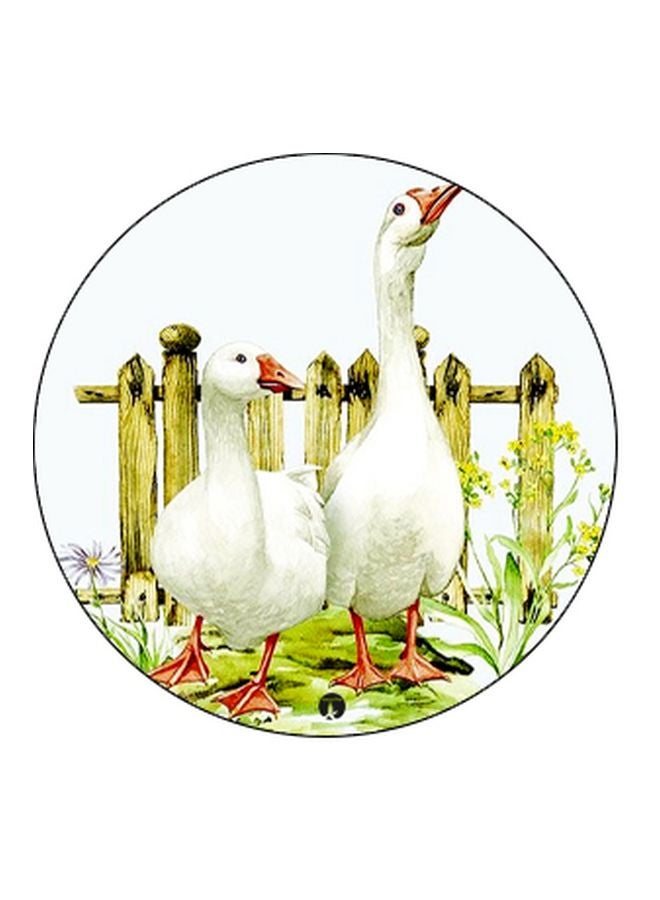 بي بي مسند هاتف بماسكة بوب سوكيت بطبعة أوز أبيض/ أخضر/ أسود - Image 2