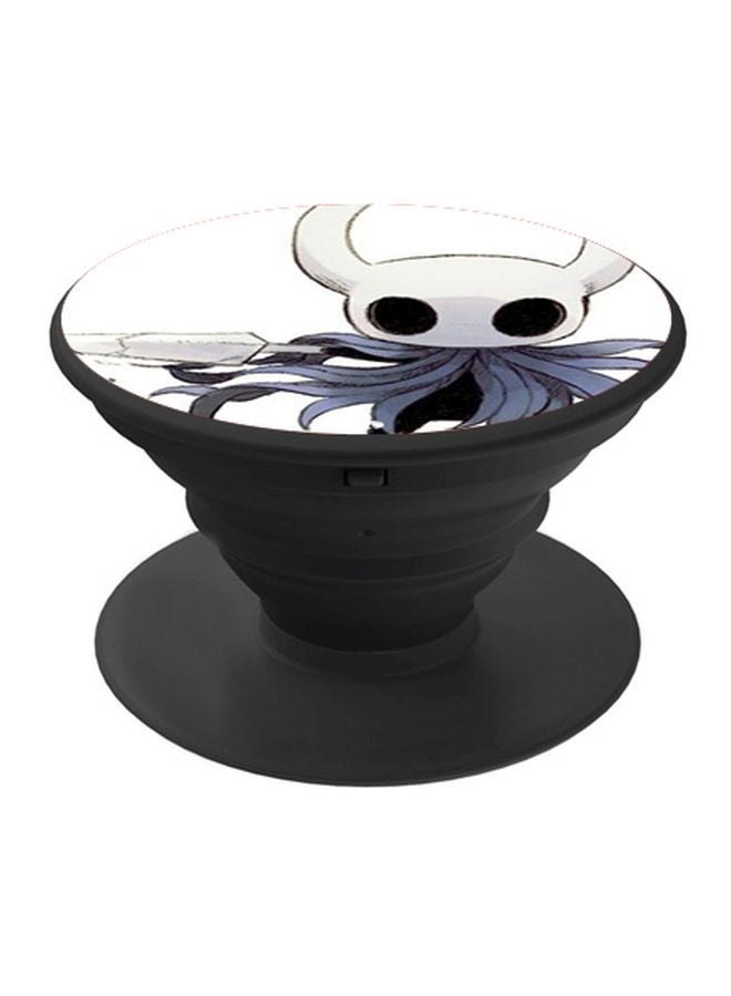 BP Cartoon Printed Pop Socket Phone Holder White/Grey/Black - Image 1