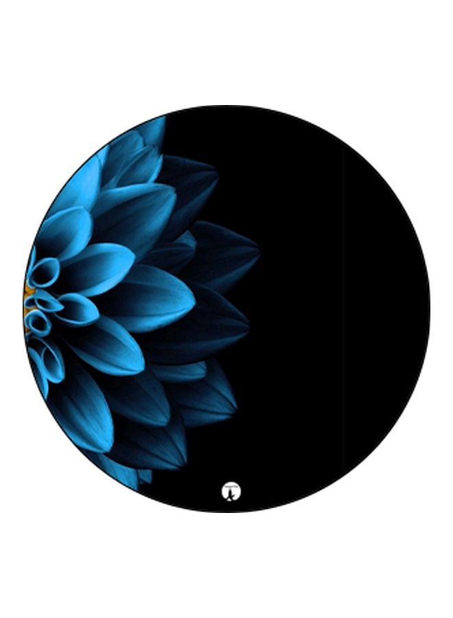 BP Floral Printed Pop Socket Phone Holder Black/Blue - Image 2