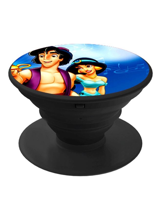 BP Aladdin Printed Pop Socket Phone Holder Blue/Purple/Black - Image 1