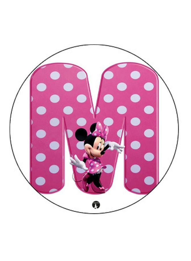 BP Minnie Mouse Printed Pop Socket Phone Holder Pink/White/Black - Image 2
