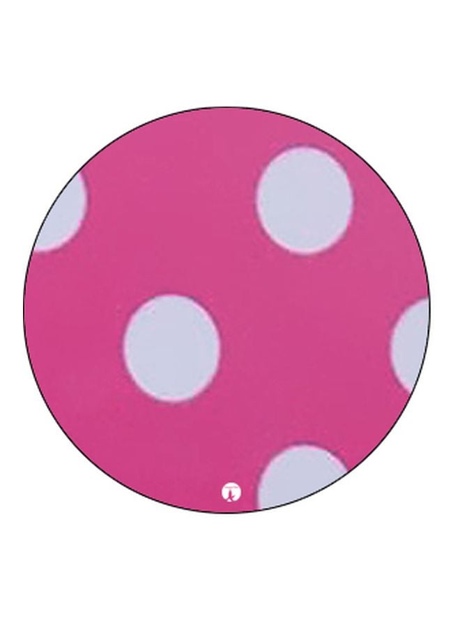 BP Polka Dots Printed Pop Socket Phone Holder Pink/White/Black - Image 2