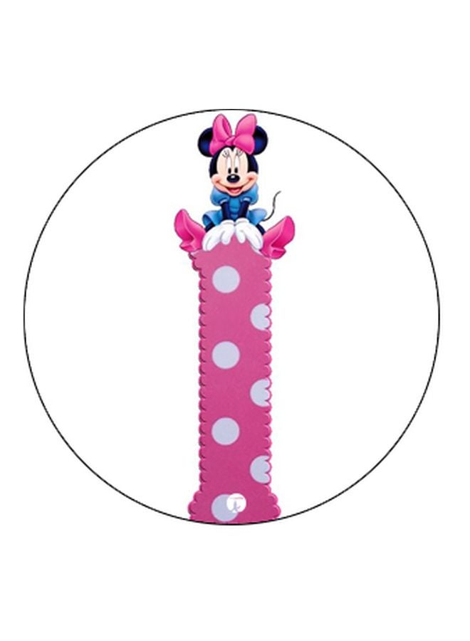 BP Minnie Mouse Printed Pop Socket Phone Holder White/Pink/Black - Image 2