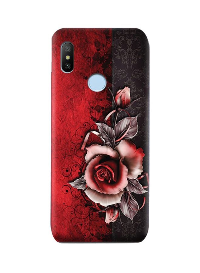 Xiaomi Mi A2 Lite (Redmi 6 Pro) Tpu Case With Vintage Rose Pattern Vintage Rose Pattern