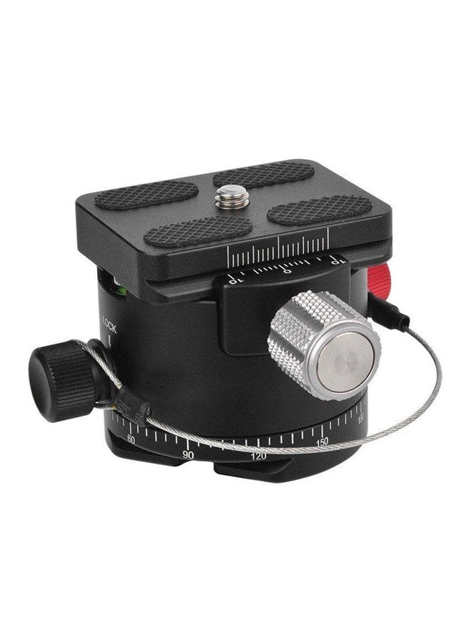 ANDOER Aluminium Alloy Panoramic Ball Head Black/Red - Image 2