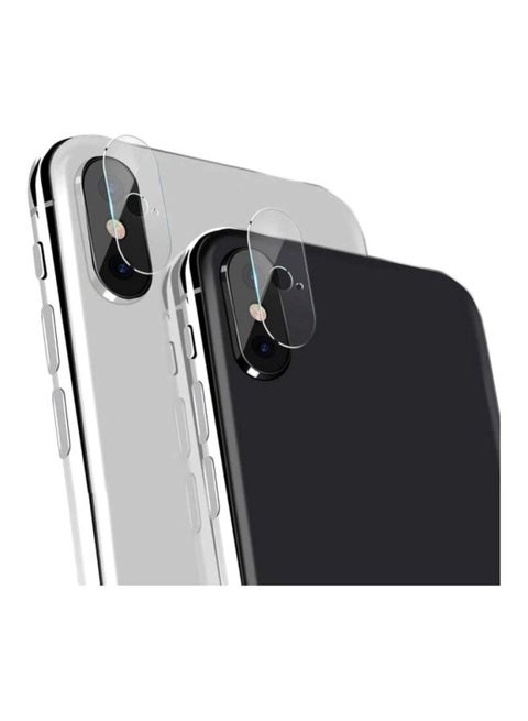 2-Piece Back Camera Lens Protector For Apple iPhone X/iPhone XS/iPhone XS Max Clear