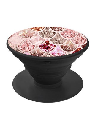 Shiny Design Printed Pop Socket Phone Holder Multicolour - v1607168538/N42733775A_1