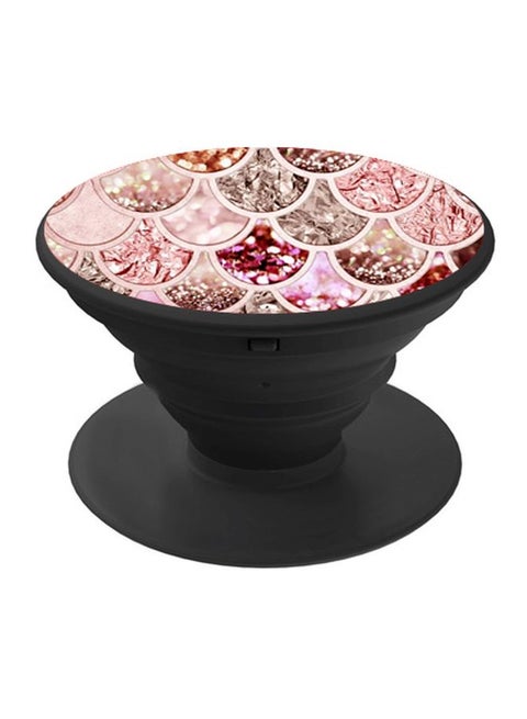 Shiny Design Printed Pop Socket Phone Holder Multicolour