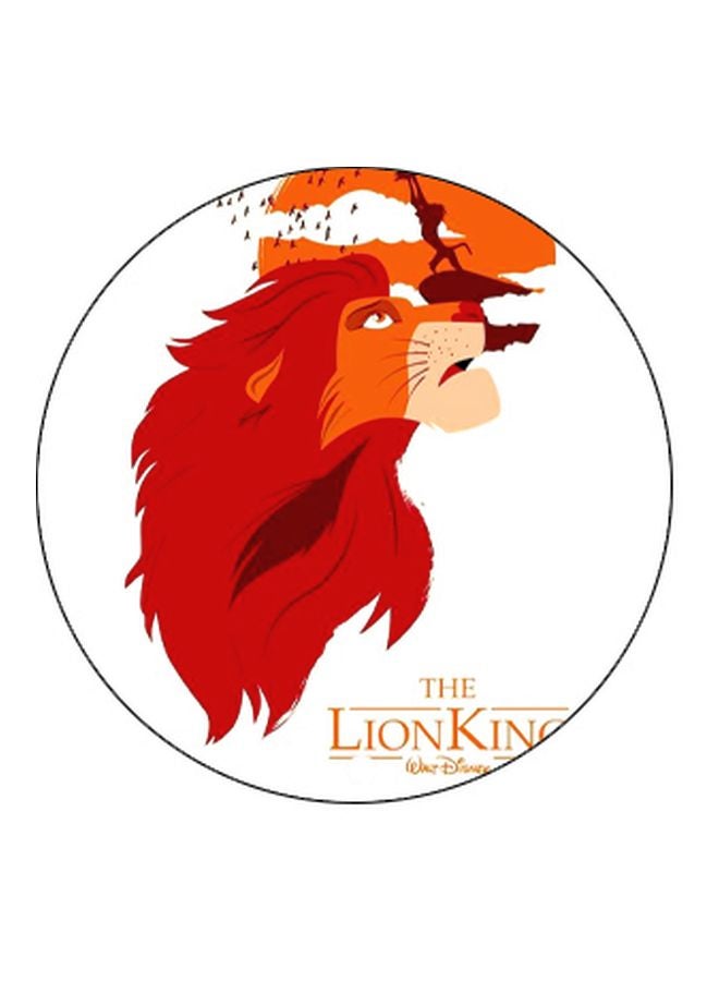 BP Simba Printed Pop Socket Phone Holder Brown/Orange/White - Image 2